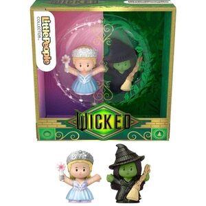 Fisher-Price Little People Collectors Wicked Set Wicked Witch and Glinda Figures